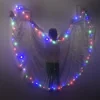 New Bestdance KID's Girl LED Lights Costumes Belly Dance LED Wings 8 models fairy dance wings