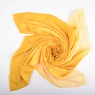 Wholesale 2019 hot sale fashion girls plain shimmer hijab high quality pure dot sliver gradient muslim scarf for women