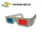 Custom Printing Paper Red Cyan 3D Glasses Foldable Red Blue Glasses 3D Movies Glasses