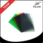 PVC binding cover transparent colour pvc plastic cover A4 PVC BINDING COVER