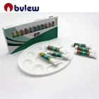 wholesale 12 colors acrylic paint set 12 for art drawing