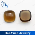 Cabochon Stone Beautiful Square Cabochon Flat Back Decorative Glass Stone For Dress