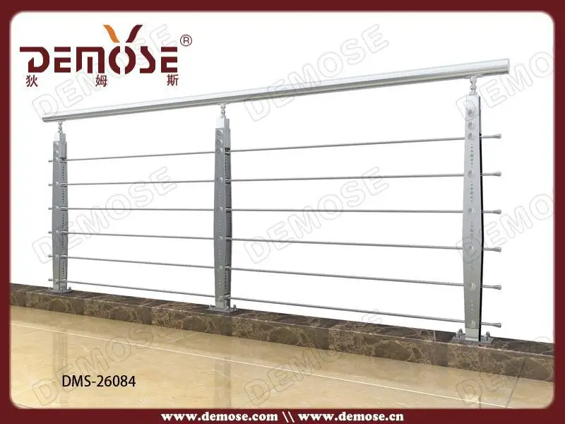 indoor simple ramp pipe railing