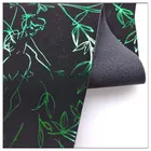 Glitter Foil Nubuck Pu Leather For Shoes Nubuck Leather With Cartoon Print