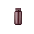 250ml Brown HDPE Laboratory Medical Solid plastic reagent bottle
