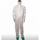 Cheap Disposable Non woven Polypropylene Coverall with Elastic Cuffs and Hood