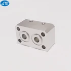 OEM customized CNC milling service 7075 t6 aluminum block for guide gas block