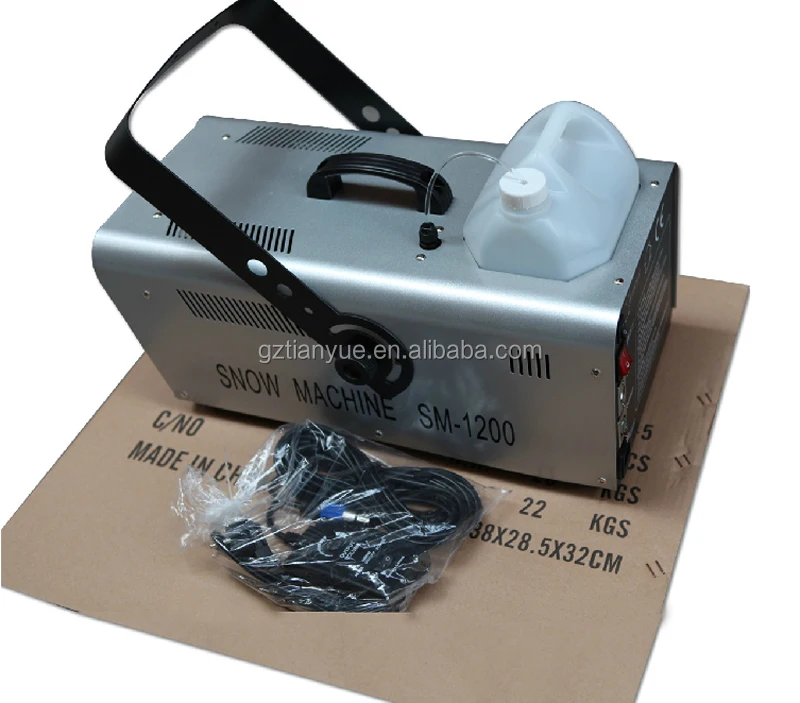 Stage Special Effects 1200W Snow Machine DMX Snow Making Machine for Bar&Disco&Club&Concert