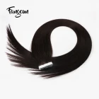2019 Best Real Virgin Hair Double Drawn Tape Human Hair Wefting Tape Russian Remy Extensions