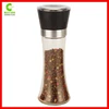 pepper and spice grinder glass bottle / jar / salt mill / pepper shaker