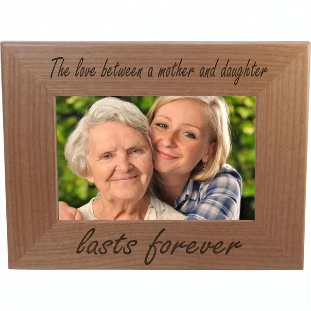 picture frame fathers day mothers day gifts wooden birthday