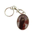 Photo Insert Custom Printed Metal Photo Frame Keychain Maker Manufacturer