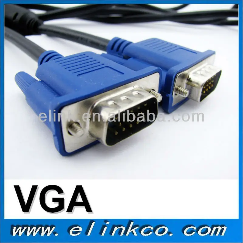 6FT 10FT 25FT 50FT 75FT 100FT HD15 VGA Monitor Cable M/M Male to Male Cord for HDTV PC - ANKUX.COM