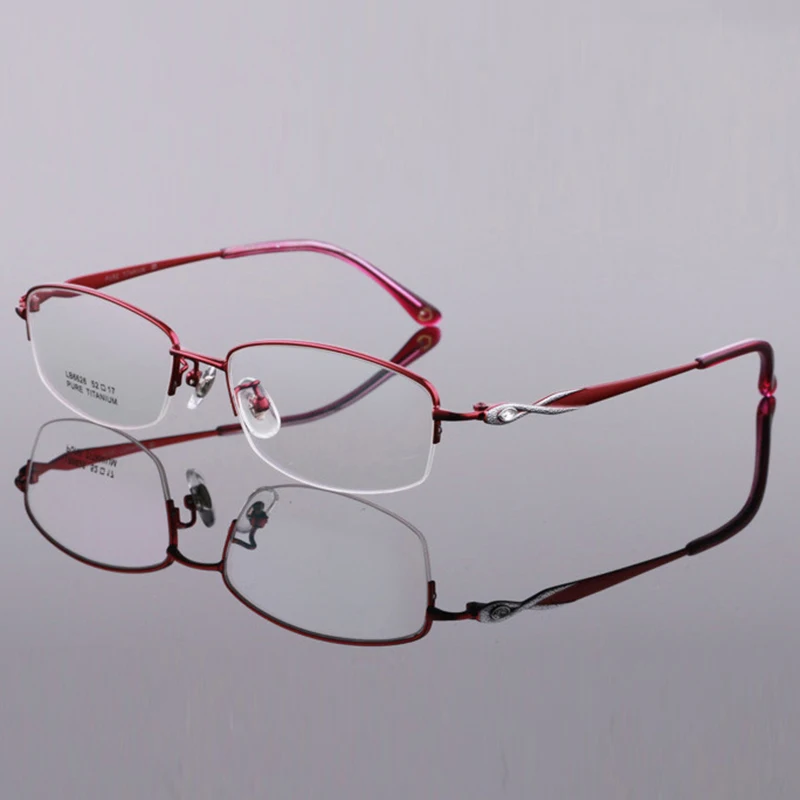 ladies titanium glasses frames