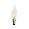 Dimmer Compatible CE E14 4W Frost Candle bulb Led filament Lamp 120V Dimmable High Power