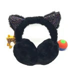 Children's cartoon animal winter warm plush earmuffs protect ears