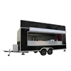 Cheap donut popcorn machine pizza dough roller mobile fast food cart freezer trailer ice cream coffee truck for sale in china