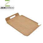 Cheap Wholesale Wooden Decorative Kitchen Dinner Large Bamboo Serving Tray
