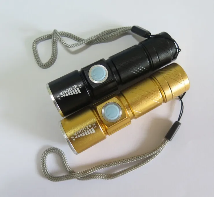 NEW High power mini rechargeable USB flashlight micro led torch mini flat led flashlight 7.jpg