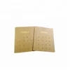 die cut earring packaging card holders with logo gold stamping