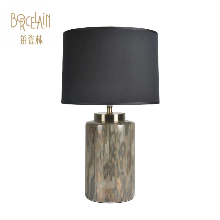 Best Selling Product Creative American Style Ceramic Modern led Desk Lamp For Sale