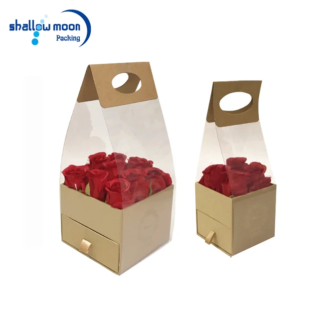 handmade rigid cardboard carton gift packaging boxes acrylic