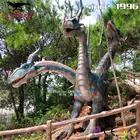 outdoor 3D model western simulation dragon three head animatronic dragon