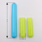 Family use plastic toothbrush holder for travel