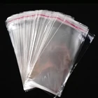 Resealable Clear Opp Self Adhesive Cellophane Bags Good For Clothes%