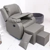 China top grade selling products living room leisure PU leather nail salon furniture sofa electrical recliner chair sofa