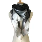 Scarf Triangle Winter Scarf Women Cashmere Feel Scarf Women Winter Blanket Acrylic Triangle Plaid Scarf
