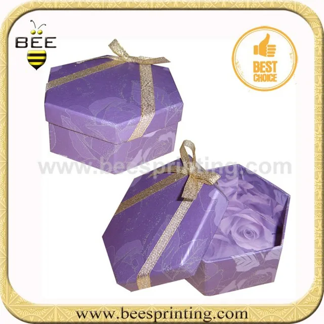 2015 hot sale polygon gift box, new fashion handmade box