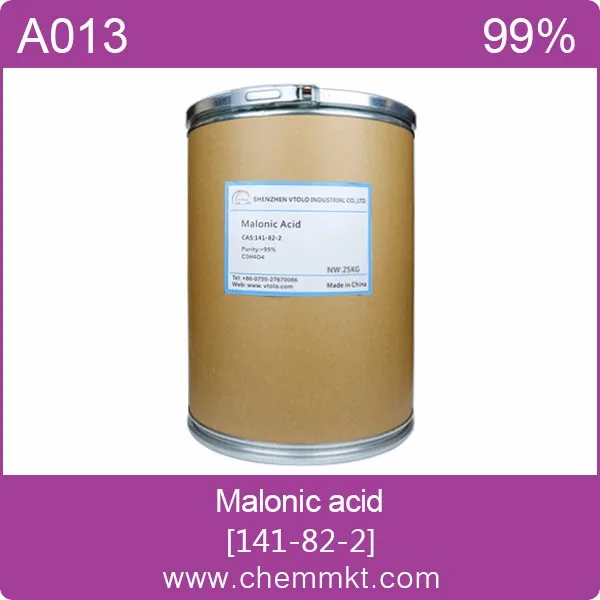 china supply malonic acid cas 141-82-2