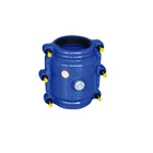 Socket quick repair clamp / pipeline repair clamp of PE / PVC pipes