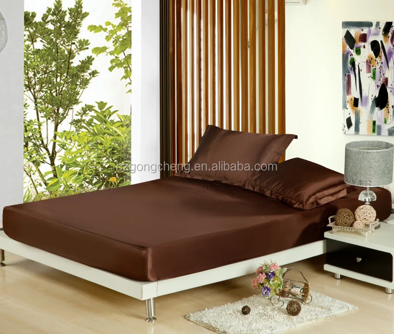 china supplier wholesale thai silk bed covers, fitted bed skirt, fitted cover, silk mattress protector