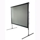 180Inch Fast foldable projection screen/Easy fold screen front and back projection
