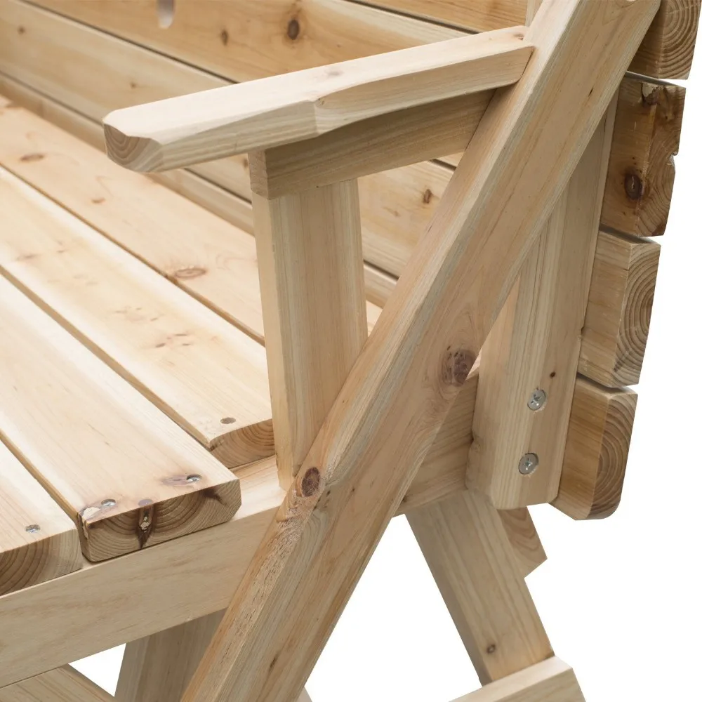 Merry Garden Interchangeable Picnic Table And Garden Bench Cheap