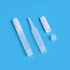 1ml Small capacity HDPE plastic squeeze glue dropper bottle with screw cap