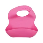 Bpa free Silicone Baby Bib Food Catcher For Toddlers