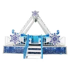 8 Seat Mini Portable Trailer Amusement Park Equipment Pirate Swing Ship Viking Rides for Sale