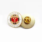 wholesale custom soft enamel 3d metal lapel pin souvenir cloth badges