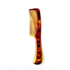 Customized home use handle carbon fiber comb for dryer