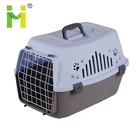 acrylic pet cage kennel cat carrier plastic house dog transporter