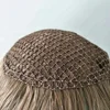 New products custom made 5inch *5inch Full handtied fishnet hair integration wigs system