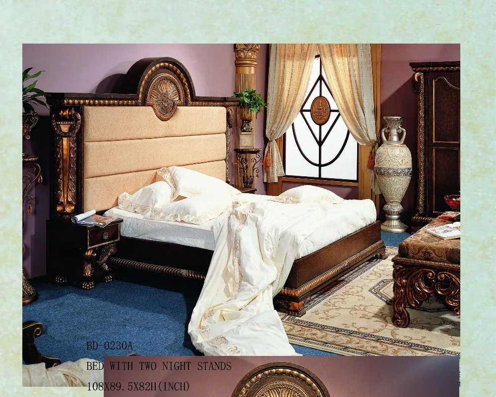 Amerikaanse slaapkamer sets/koning luifel slaapkamer sets/franse ...