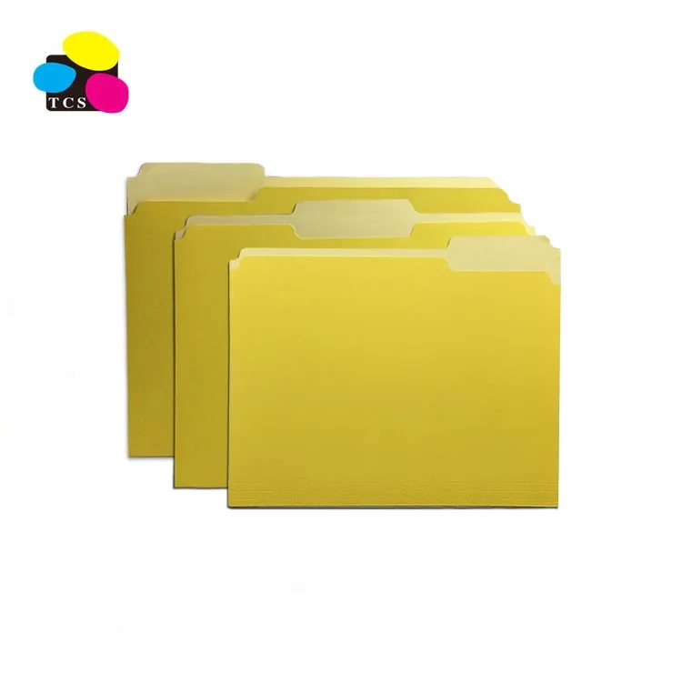 file folder rigid paper cardboard manila file folders yellow