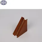 aluminium profile for red color wooden grain product