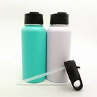 Different Designs Wide Mouth ECO Stainless Steel Water Bottle Double Wall
