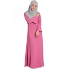 Adults Age Group And Women Gender Muslimah Abaya Clothing Plain Maxi Dress Jubah
