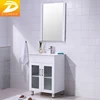 Australia Design Used Simple KD Furniture Commercial Wood White Hotel Bathroom Furniture